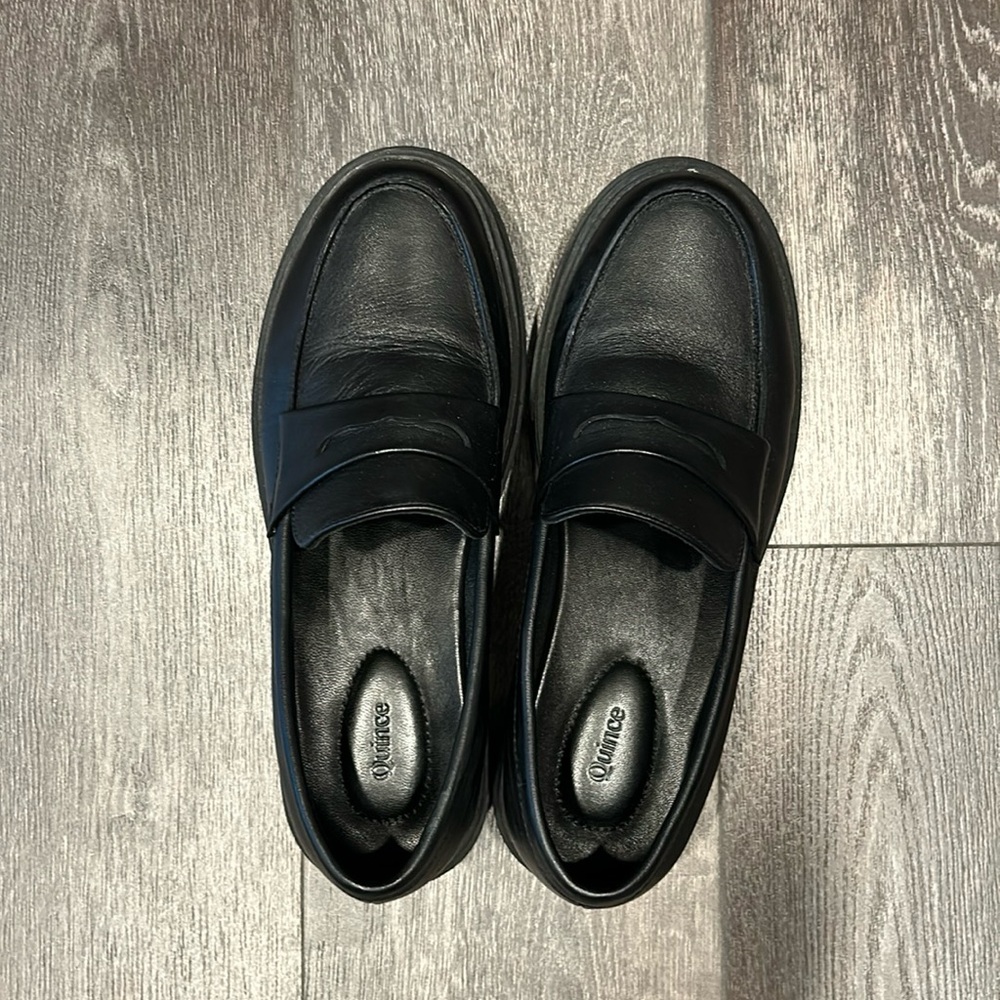 Quince lug sole loafers